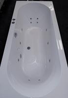 Sanindusa Urby bubbelbad met WP2 systeem 180x80 wit