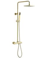 Sapho Spy Dakar thermostatische opbouw regendouche goud