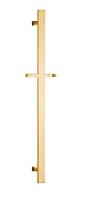 Sapho rechthoekige douchestang 70cm goud