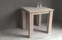 Het Steigerhouthuis Steigerhouten Bartafel Blokpoot - 120 x 40 x 100 cm