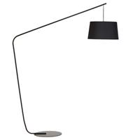 Frandsen Lobby staanlamp (excl. lampenkap/lampvoet) FD 108027 Mat zwart
