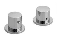 Sapho Go Thermostatische badkraan met 2 gaatjes chroom