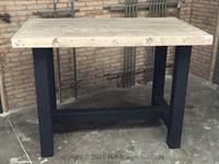 Het Steigerhouthuis Steigerhouten Bartafel Robuust Industrieel - 270 x 100 x 100 cm