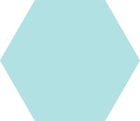 Codicer Hex25 Basic hexagon vloertegel 25x22 Aqua