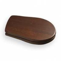 Kerasan Retro Toiletzitting hout/walnut/chroom