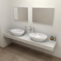 Sapho Tailor Rockstone blad 180x50 cm versie R