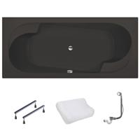 Xenz Parel bad 190x90 mat Ebony