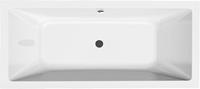 Aqualine Nisa rechthoekig bad 180x80 wit