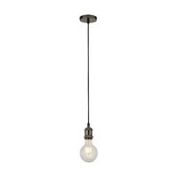 Searchlight Landelijke pendel Suspi zwart chroom 7461BC