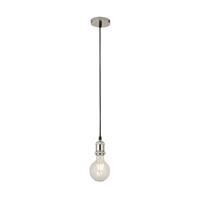 Searchlight Landelijke pendel Suspi chroom met zwart 7461CC