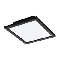 EGLO plafondlamp Zigbee Salobrena zwart 300x300mm