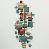 Wanddecoratie metaal Murcia groot