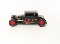 Deco Import Miniatuurmodel Hot Rod van tin