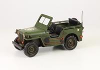Deco Import Miniatuurmodel Tin Leger Jeep