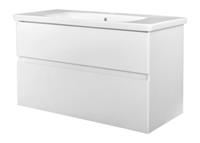 Best Design Quick 100cm greeploos badkamermeubel wit