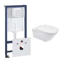 Grohe Rapid toiletset met Mueller Sub en softclose zitting