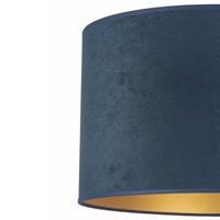 Euluna Vloerlamp Golden Roller donkerblauw/goud