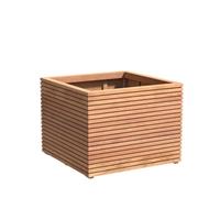 Tuinvoordeel Malaga Rhombus 100x100x75 cm houten bloembak