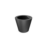 Tuinvoordeel ACER polyester 63x52 cm ronde plantenbak