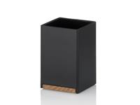 kela Zahnputzbecher Cube, Element aus Eichenholz