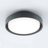 EVN Tectum LED buiten plafondlamp rond, Ø 25 cm