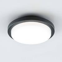 EVN Tectum LED-AuÃŸendeckenleuchte rund, Ã 24,6 cm