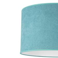 Euluna Plafondlamp Pastell Roller Ã 45cm turquoise