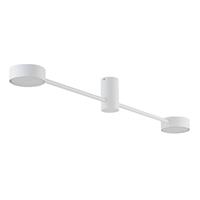 Euluna Plafondlamp Orbit II, wit, 2-lamps