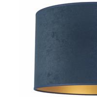 Euluna Plafondlamp Golden Roller Ã 40cm donkerblauw/goud
