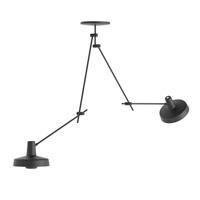 GRUPA Arigato Deckenlampe 2-flammig 110cm schwarz