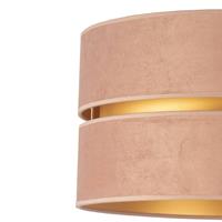 Euluna Plafondlamp Golden Duo Ã 40cm lichtroze/goud