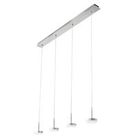 Fabas Luce LED-HÃngeleuchte Dunk, vierflammig