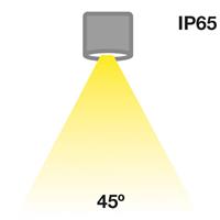 The Light Group SLC MiniOne Fixed LED downlight IP65 wit 927