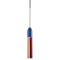 Design By Us Carnival Pendel Nr. 1 Blau/Rot/Bronze/Transparent