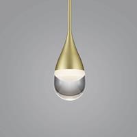 Helestra Deep LED-HÃngeleuchte, matt gold