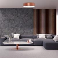 TEMAR LIGHTING Plafondlamp Cleo 300, Ø 30 cm koper
