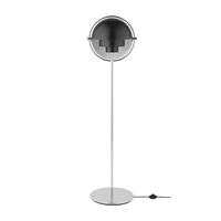 GUBI Multi-Lite Vloerlamp Chroom & Zwart