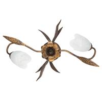 Euluna Plafondlamp Sonia 2-lamps, brons