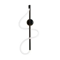 Viokef LED wandlamp Annete, zwart