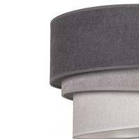 Euluna Plafondlamp Pastell Trio Ã 60cm in 3 grijstinten