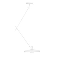 GRUPA Arigato plafond 1-lamp 140cm Ø45cm wit