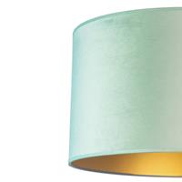 Euluna Tafellamp Golden Roller hoogte 30cm mintgroen/goud