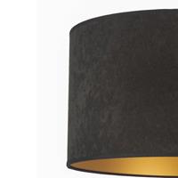 Euluna Tafellamp Golden Roller hoogte 30cm zwart/goud