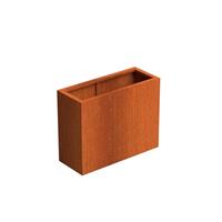 Tuinvoordeel Andes cortenstaal 100x40x80 cm plantenbak
