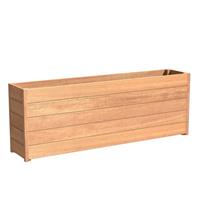 Tuinvoordeel Sevilla 200x40x72 cm houten bloembak