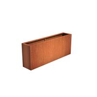 Tuinvoordeel Andes cortenstaal 200x40x80 cm plantenbak