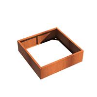 Tuinvoordeel Andes cortenstaal 140x140x40 cm zonder bodem