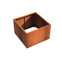 Tuinvoordeel Andes cortenstaal 120x120x80 cm zonder bodem