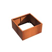 Tuinvoordeel Andes cortenstaal 120x120x60 cm zonder bodem