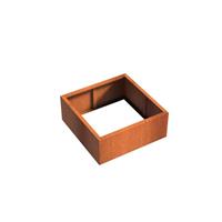 Tuinvoordeel Andes cortenstaal 100x100x40 cm zonder bodem